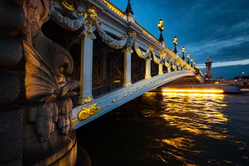 Foto auf Leinwand Pont Alexandre 3 (Paris) © thierry faula