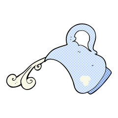 cartoon milk jug pouring milk