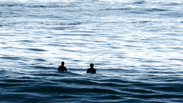 Esperando la ola