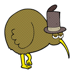 cartoon kiwi bird