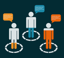 Infographic people design 