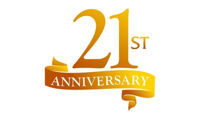 21 Ribbon Anniversary 
