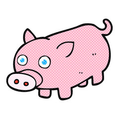 cartoon piglet