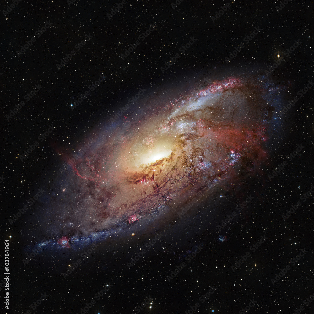 Sticker view galaxy system isolated elements of this image furnished by nasa