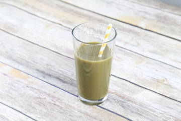 Healthy green smoothie