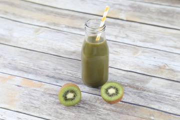 Healthy green smoothie