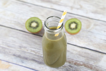 Healthy green smoothie