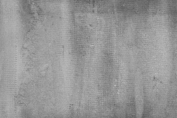 Cracked dark grey cement wall, textured concrete background