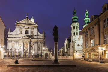 Fototapeta na wymiar Churches of Krakow