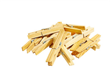 Several clothespin