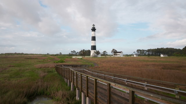 4K Bodie Island Lighthouse Timelapse 1a