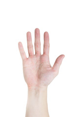 Humab hand gesture