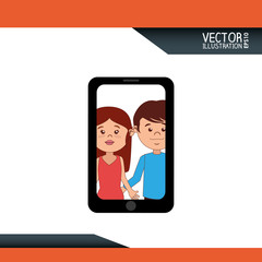 selfie photography design 