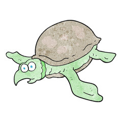 textured cartoon turtle