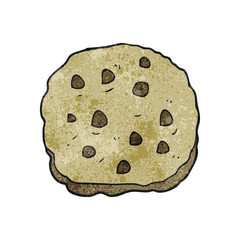 textured cartoon cookie