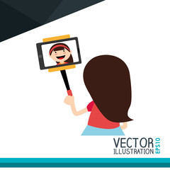 selfie photography design 