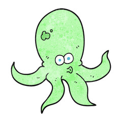 textured cartoon octopus