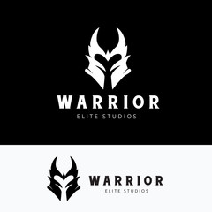warrior logo,vector logo template