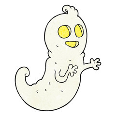 textured cartoon ghost