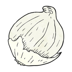 textured cartoon onion