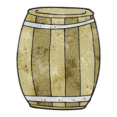 textured cartoon barrel