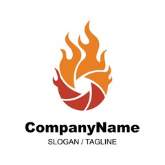 photography logo icon Vector