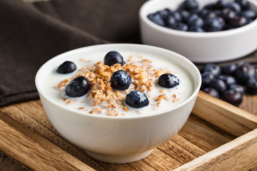 Müsli mit Blaubeeren - Cerals with blueberries