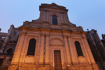 Fototapeta na wymiar Saint Vaast Cathedral in Arras