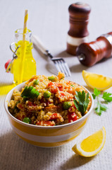 Quinoa with vegetables