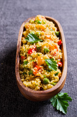 Quinoa with vegetables