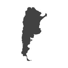 map of Argentina vector design Illustration