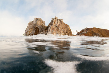 Fototapeta na wymiar Winter Baikal