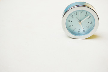 clock and wood