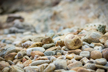 soft focus and blur pebble texture background