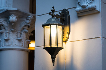 Vintage iron lantern
