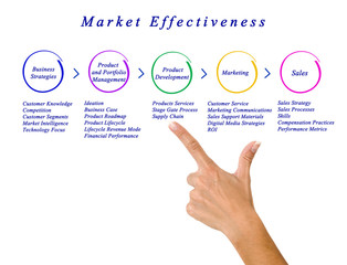 Diagram of Market Effectiveness.