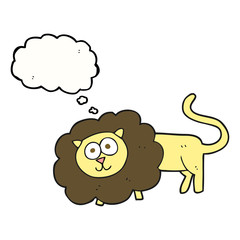 thought bubble cartoon animals