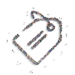 people  shape  tag buy
