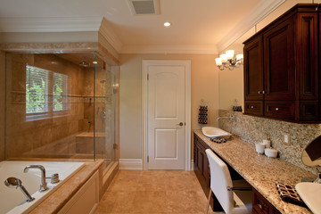 Master bathroom