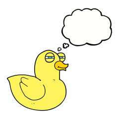 thought bubble cartoon funny rubber duck