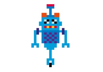Fototapeta na wymiar robot
