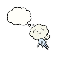 thought bubble cartoon magical creature