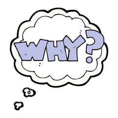 thought bubble cartoon shout WHY?