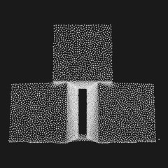 Dotwork Halftone Vector Boxes.