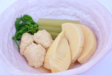 春野菜の炊き合わせ