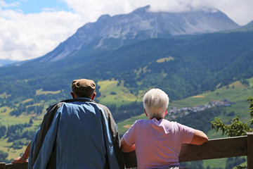 Blick auf den Berg