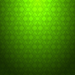 Lime geometric pattern