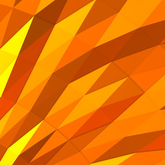 orange background of triangles