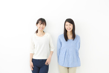 Fototapeta premium 女性二人