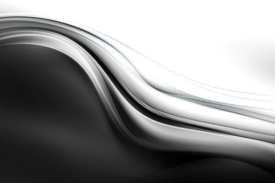 Abstract beautiful motion grey background design. Modern wave digital illustration.